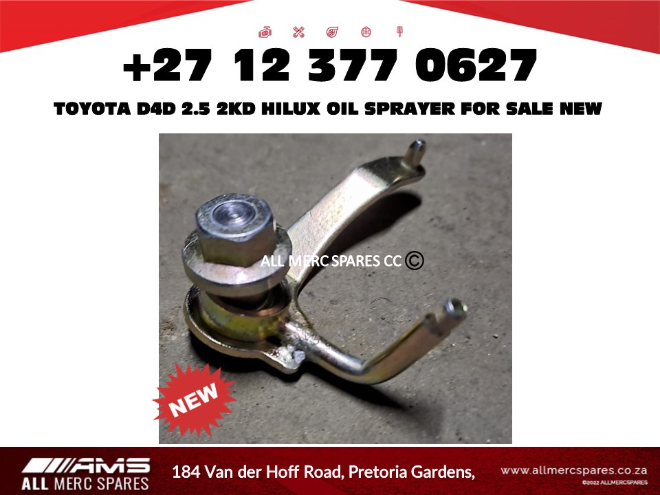 Toyota D4D 2.5 2KD Hilux oil sprayer new for sale - Private Seller
