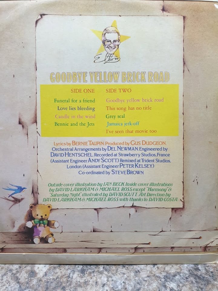 Elton John – Goodbye Yellow Brick Road RARE FIND