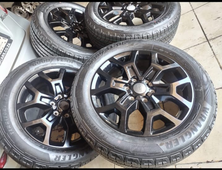 20inch Ford Everest/Wildtrak original mags with brand new 265/50/20 Goodyear Wra - Private Seller 20inch Ford Everest/Wildtrak original mags with brand new 265/50/20 Goodyear Wra - Private Seller