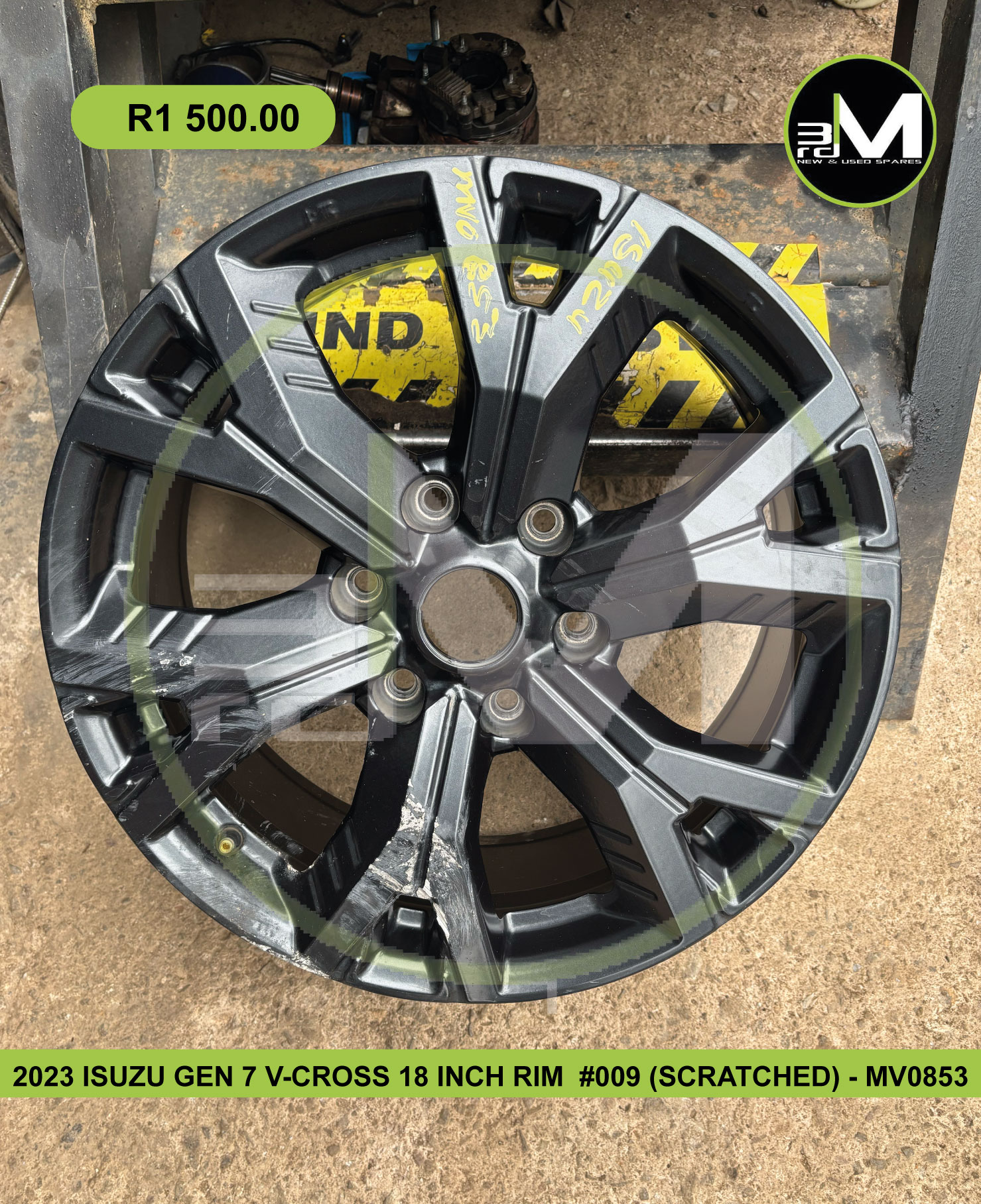 2023 ISUZU GEN 7 V-CROSS 18'' RIM (SCRATCHED) #009 – MV0853