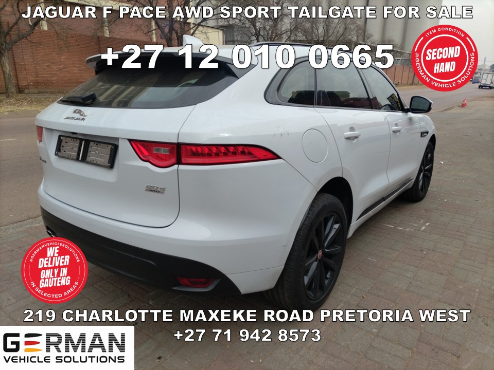 Jaguar F Pace tailgate boot lid for sale 2018 model - Private Seller Jaguar F Pace tailgate boot lid for sale 2018 model - Private Seller