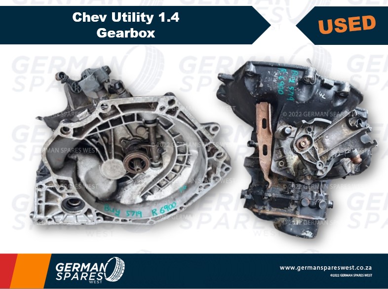 Chev Utility 1.4 USED Gearbox for sale - Private Seller Chev Utility 1.4 USED Gearbox for sale - Private Seller
