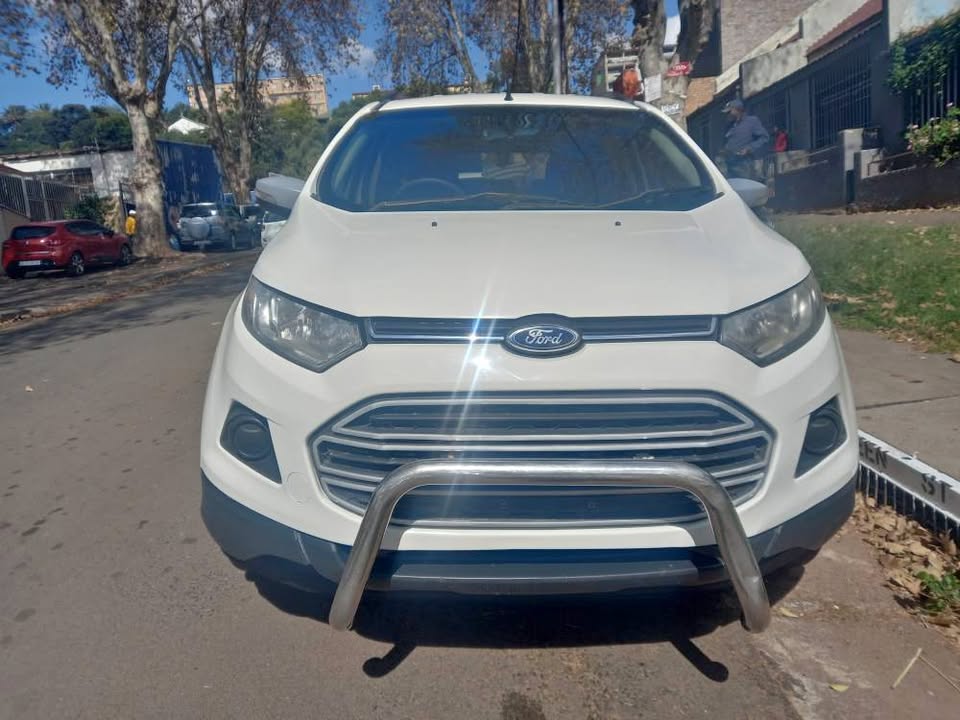 2015 FORD ECOSPORT 1.5 TDCI DIESEL, MANUAL, WHITE, LEATHER SEATS, 91000KMS