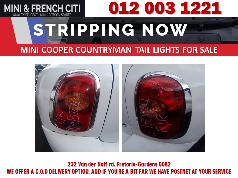 Mini Cooper Countryman tail lights for sale used - Private Seller Mini Cooper Countryman tail lights for sale used - Private Seller