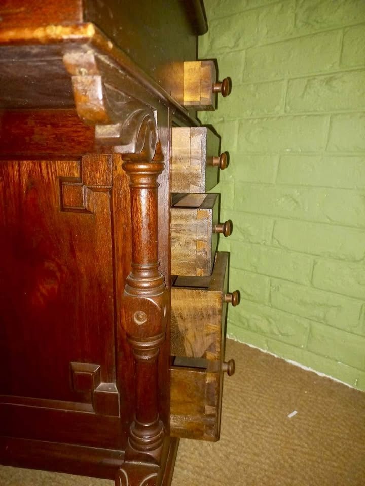 Antique Victorian writing desk
