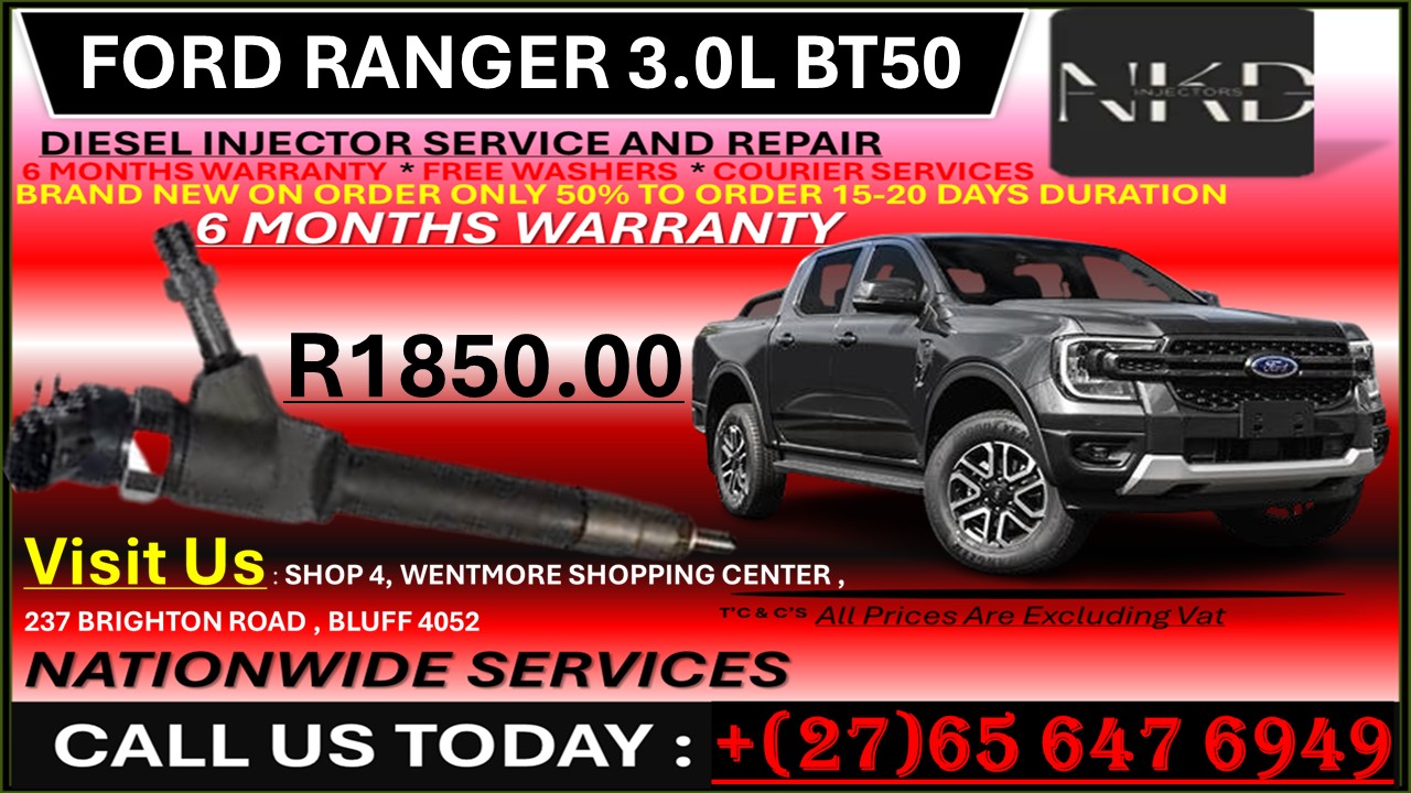 FORD RANGER 3L BT50 DIESEL INJECTORS - Private Seller FORD RANGER 3L BT50 DIESEL INJECTORS - Private Seller