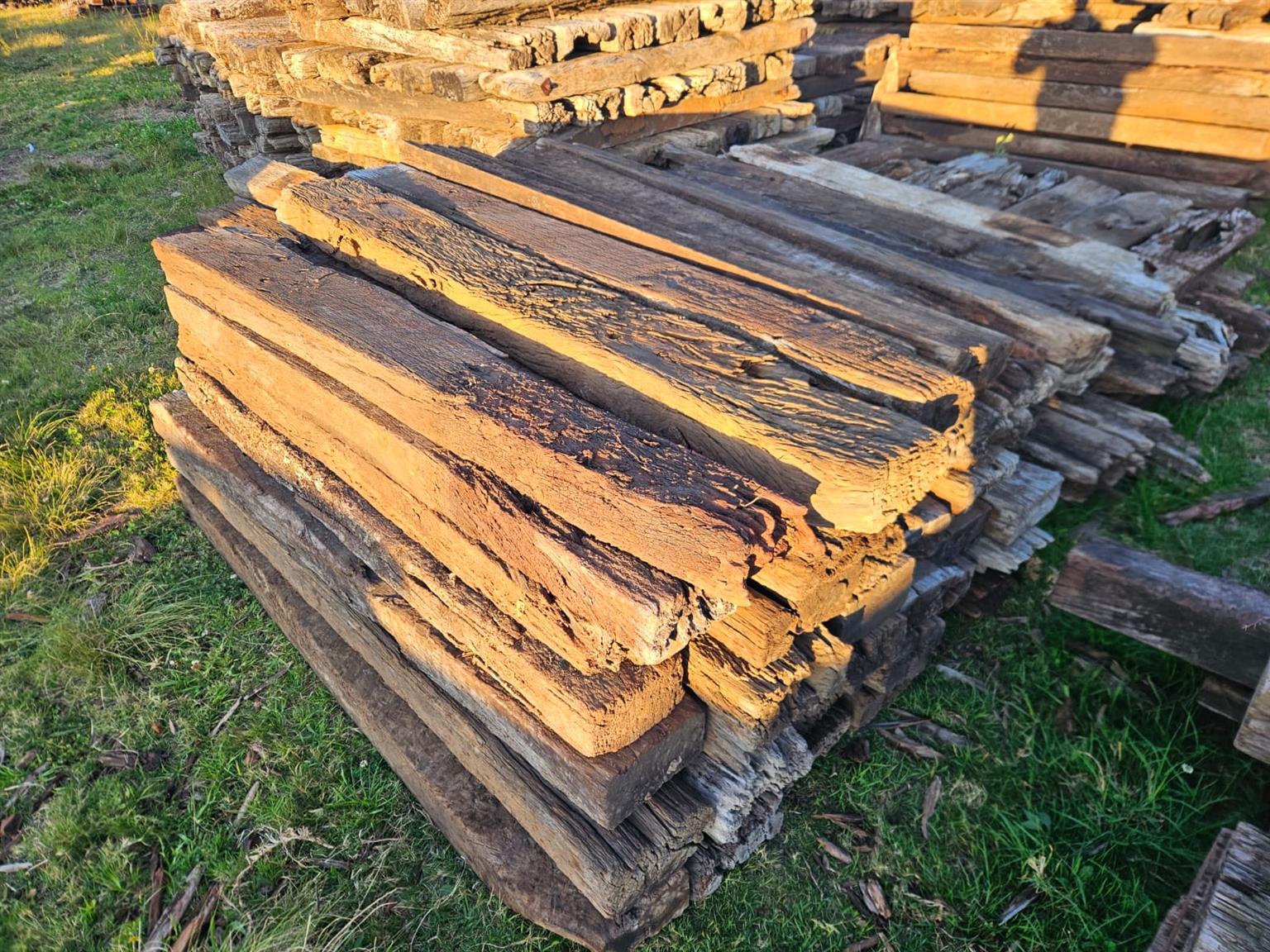 railway wooden sleepers