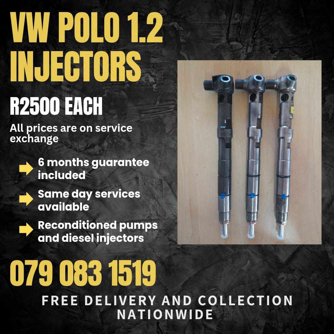 VW POLO 1.2 INJECTORS FOR SALE WITH WARRANTY INCLUDED - Private Seller VW POLO 1.2 INJECTORS FOR SALE WITH WARRANTY INCLUDED - Private Seller
