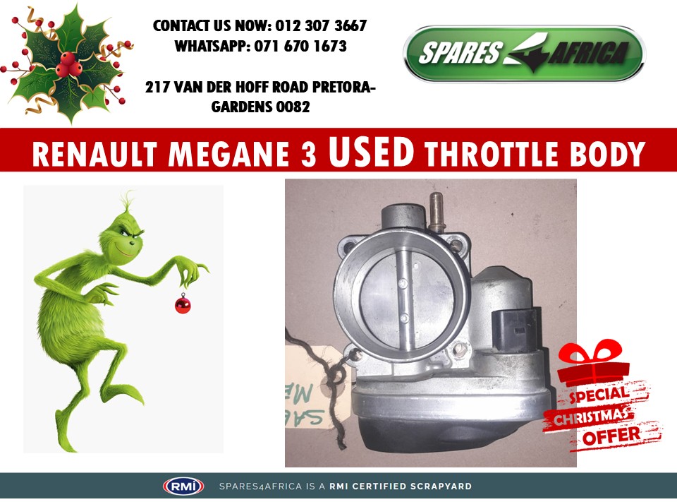 USED RENAULT MEGANE 3 THROTTLE BODY - Private Seller USED RENAULT MEGANE 3 THROTTLE BODY - Private Seller