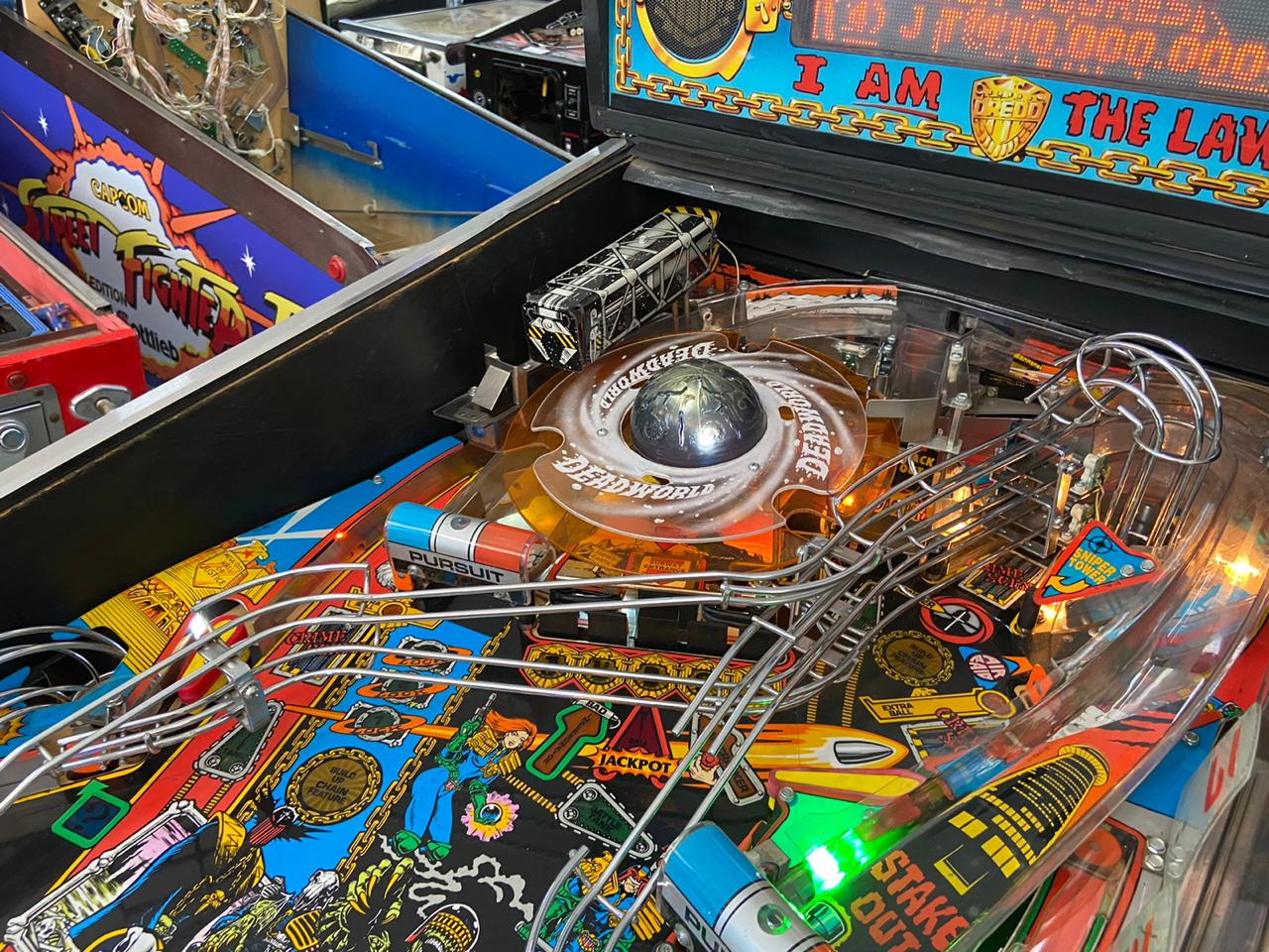 Judge Dredd Pinball Machine by Bally for sale