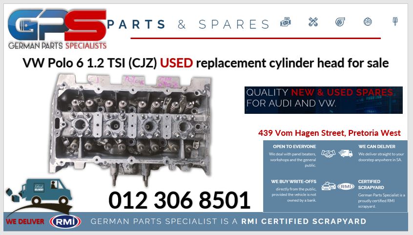 VW Polo 6 1.2 TSI (CJZ) used replacement cylinder head for sale - Private Seller VW Polo 6 1.2 TSI (CJZ) used replacement cylinder head for sale - Private Seller