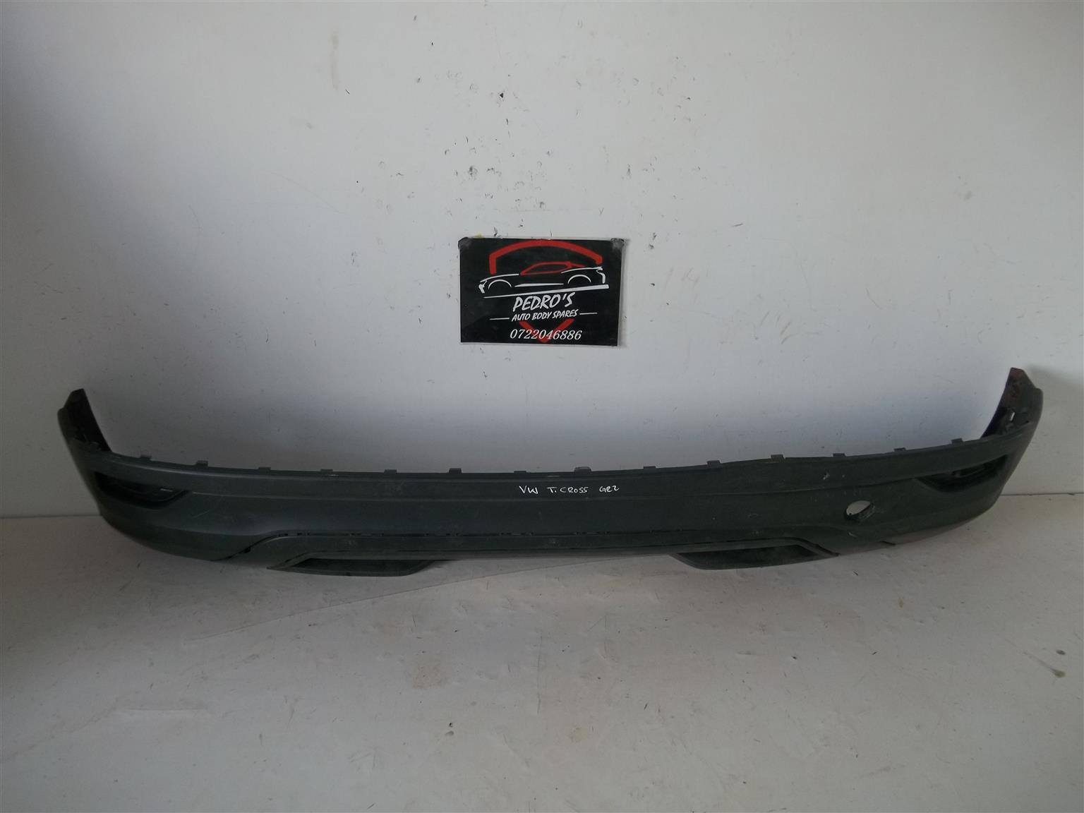 VW T-Cross '19+ rear bumper spoiler - Private Seller VW T-Cross '19+ rear bumper spoiler - Private Seller