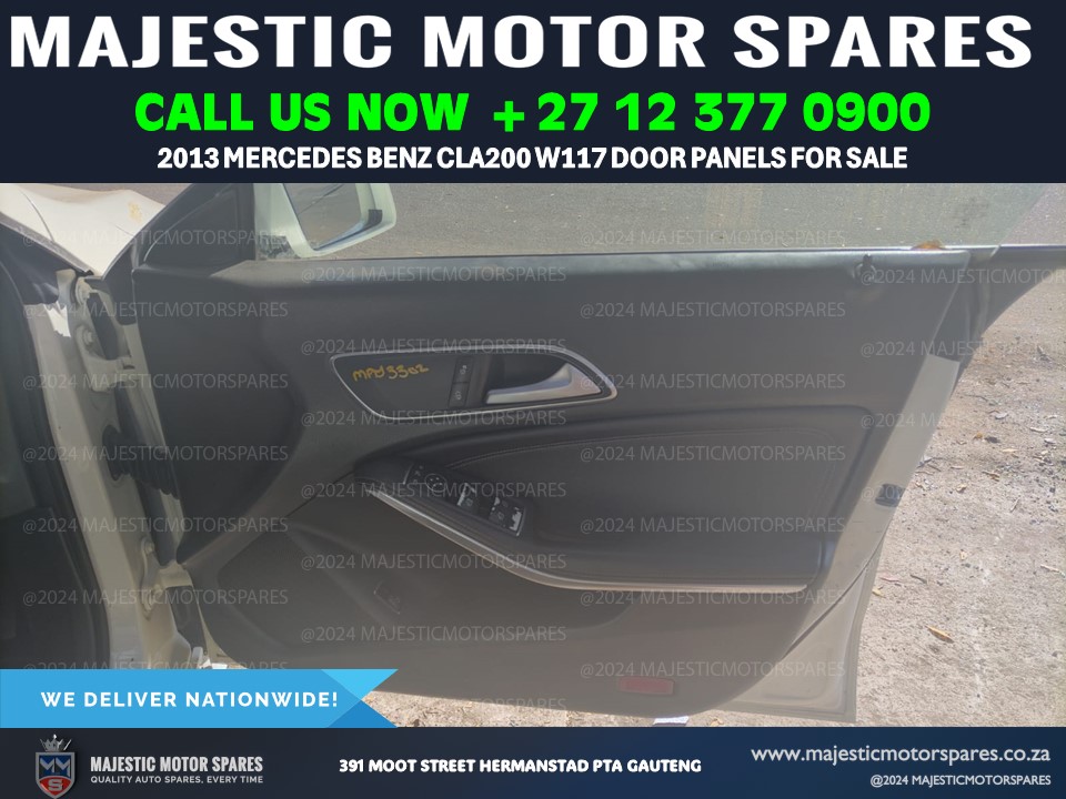2013 Mercedes CLA200 W117 Vehicle Interior Door Panels for Sale (Used) - Private Seller 2013 Mercedes CLA200 W117 Vehicle Interior Door Panels for Sale (Used) - Private Seller