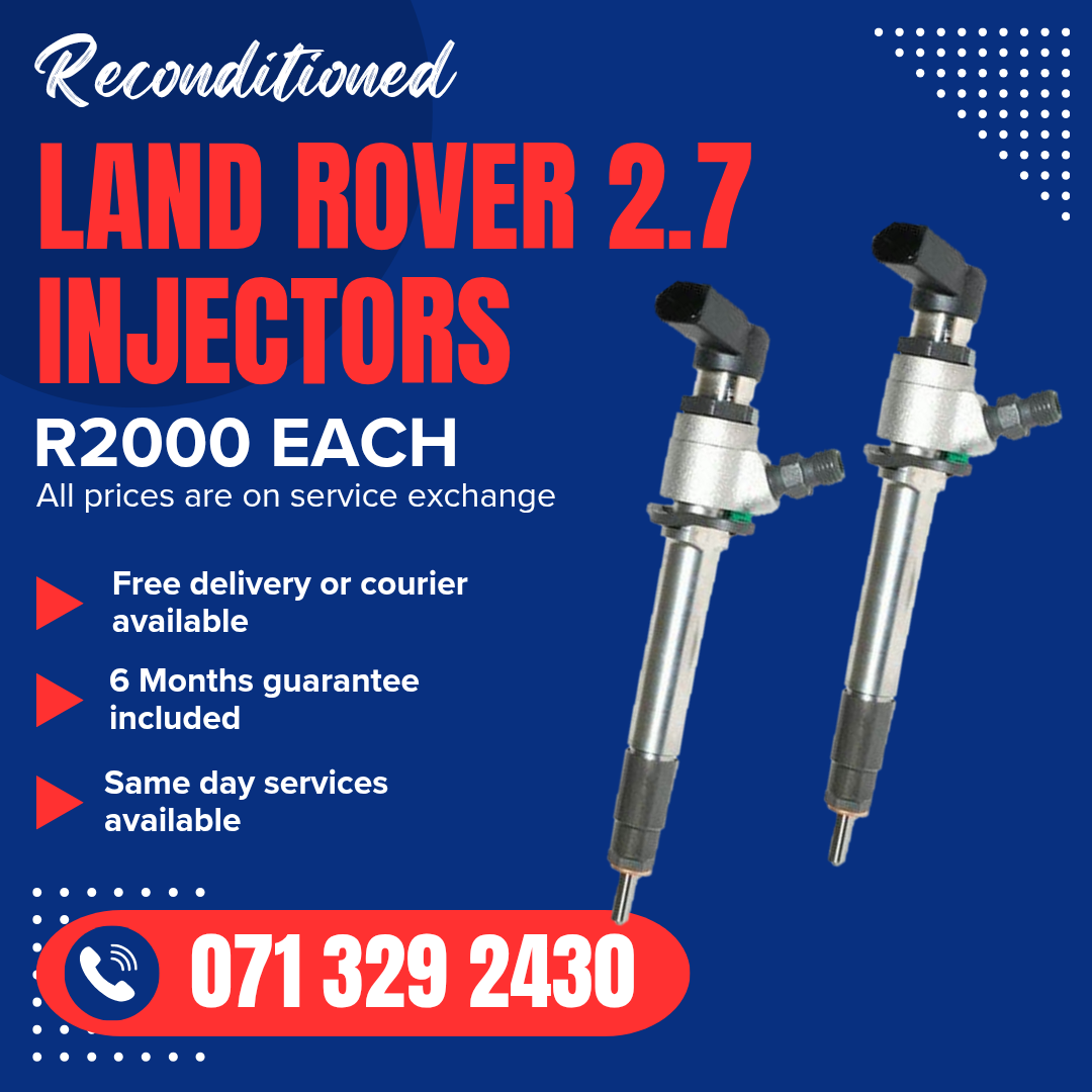 LAND ROVER DISCOVERY TDV6 DIESEL INJECTORS FOR SALE WITH WARRANTY - Private Seller LAND ROVER DISCOVERY TDV6 DIESEL INJECTORS FOR SALE WITH WARRANTY - Private Seller
