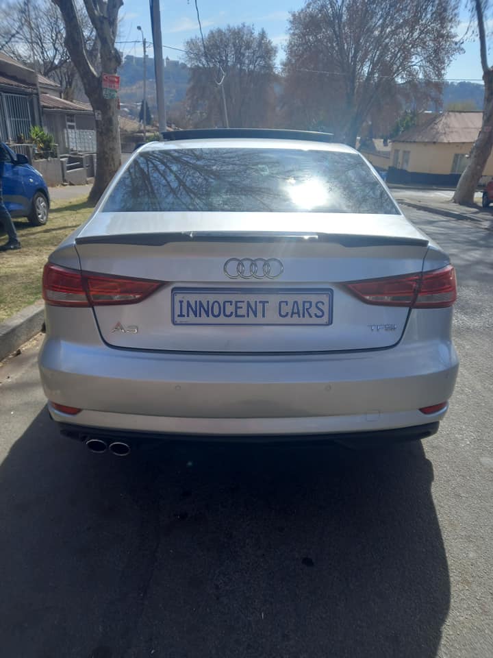 2017 AUDI A3 1.4TFSI ENGINE PETROL, AUTOMATIC, SILVER COLOR