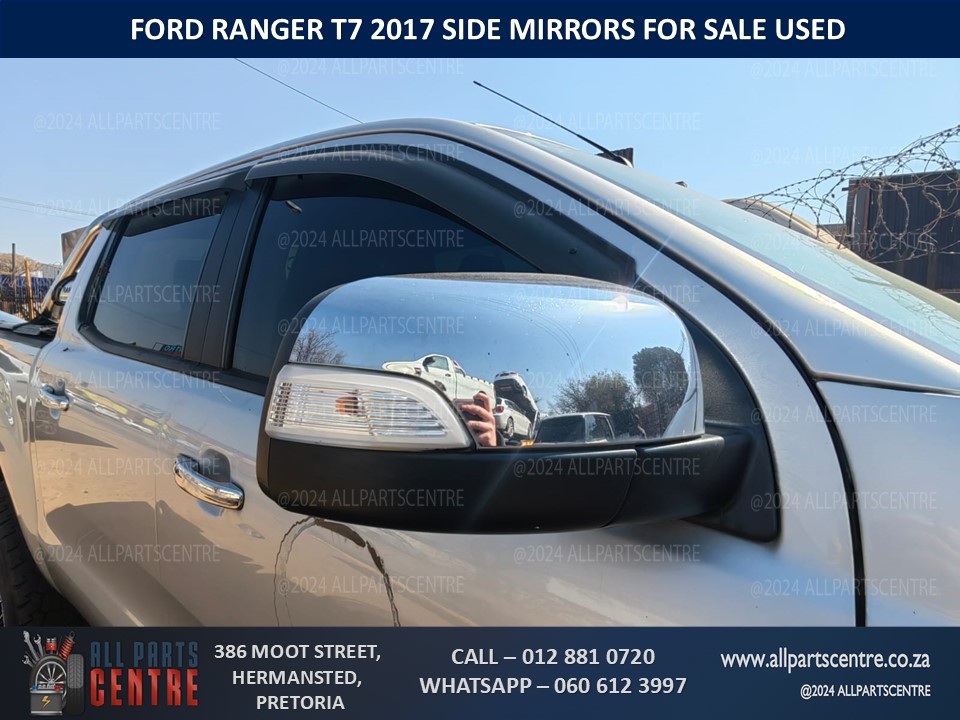 Ford Ranger T7 2017 side mirrors for sale used