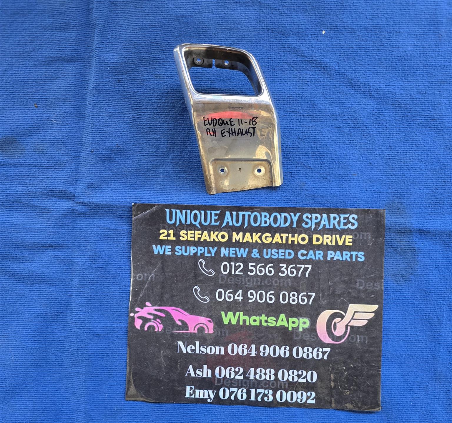 Range Rover Evoque Exhaust Tips L&R Range Rover Evoque Exhaust Tips L&R