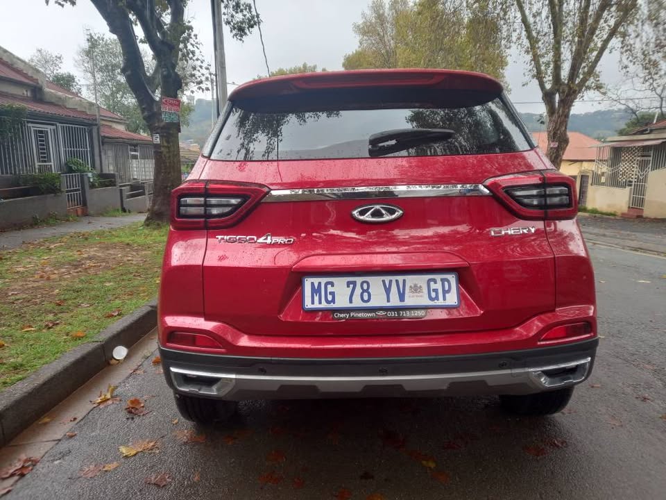 2023 CHERRY TIGGO 4PRO AUTOMATIC 1.5, RED, 20000KM, SERVICE BOOK REVERSE CAMERA AND SENSORS