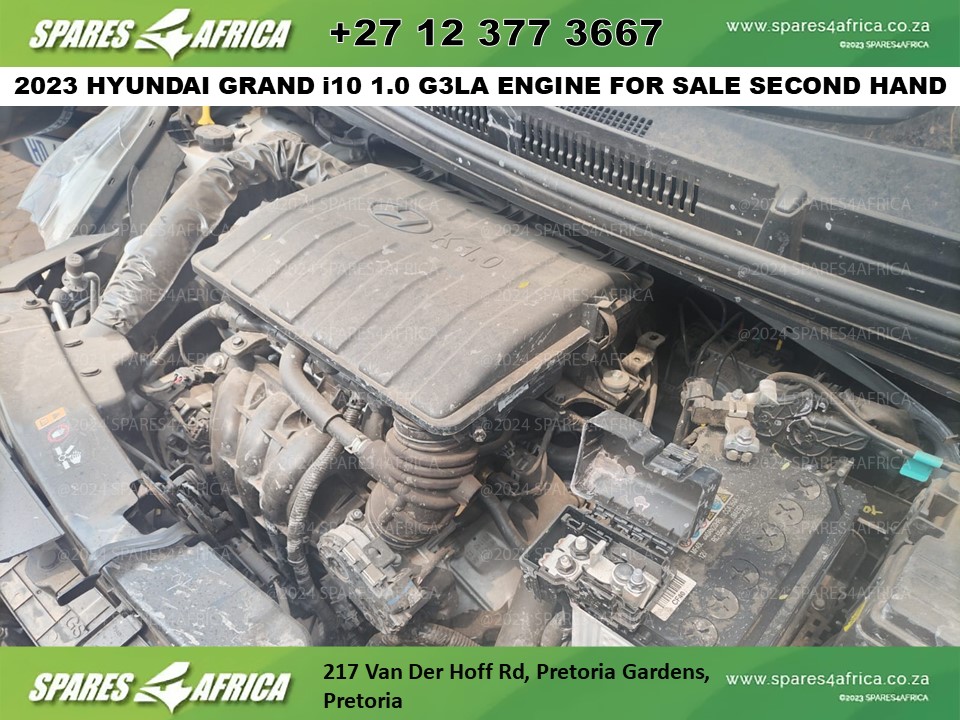 2023 Hyundai Grand i10 1.0 G3LA Engine for Sale - Second Hand - Private Seller 2023 Hyundai Grand i10 1.0 G3LA Engine for Sale - Second Hand - Private Seller