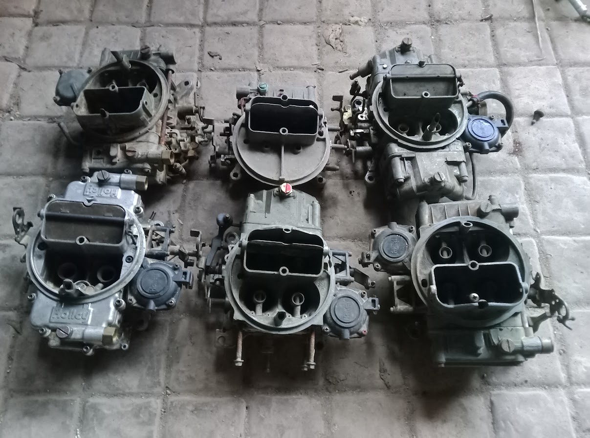 Various Assorted Holley Carbs.