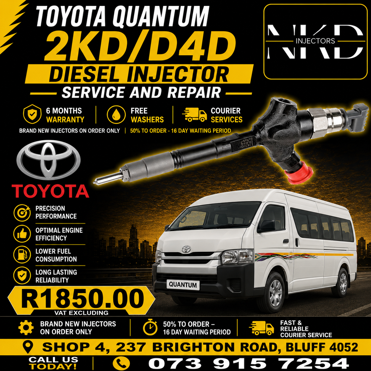 Repair_Toyota_Quantum_Injectors - Private Seller Repair_Toyota_Quantum_Injectors - Private Seller