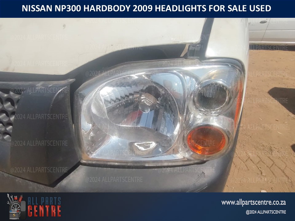 2009 Nissan Np300 headlights for sale