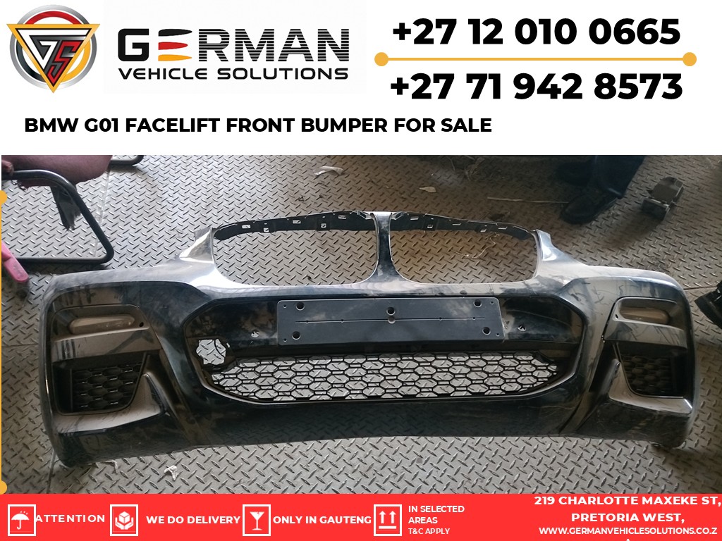 BMW g01 facelift front bumper second-hand and ready for pickup - Private Seller