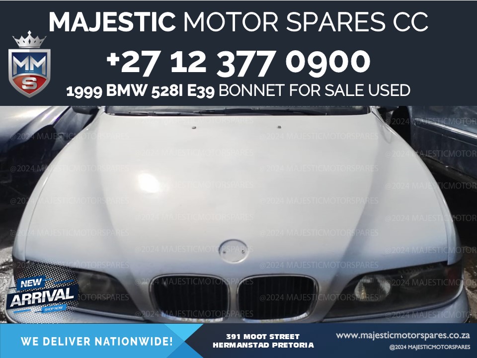 1999 bmw 528i e39 bonnet for sale used - Private Seller