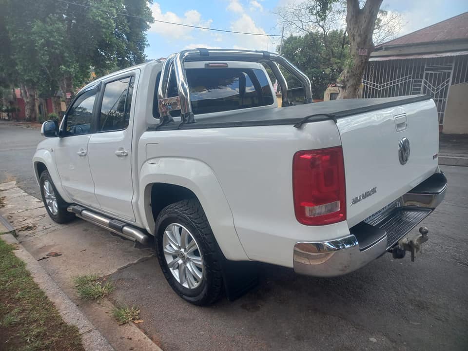 2012 VW AMAROK DOUBLE CAB BAKKIE 2.0 TDI DIESEL, MANUAL, WHITE COLOR
