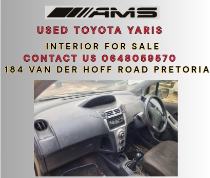 USED TOYOTA YARIS INTERIOR FOR SALE - Private Seller