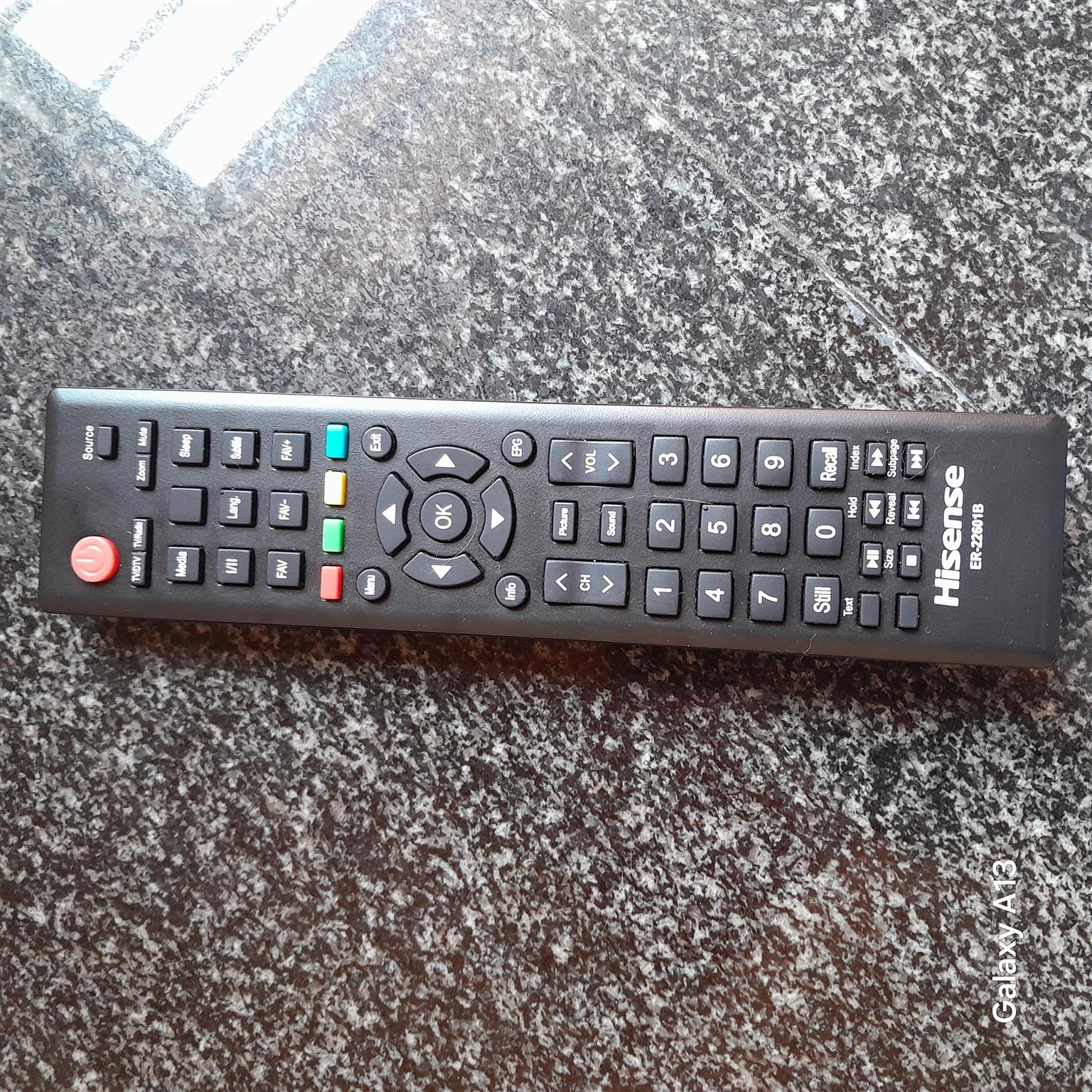 Hisense TV Remote Hisense TV Remote