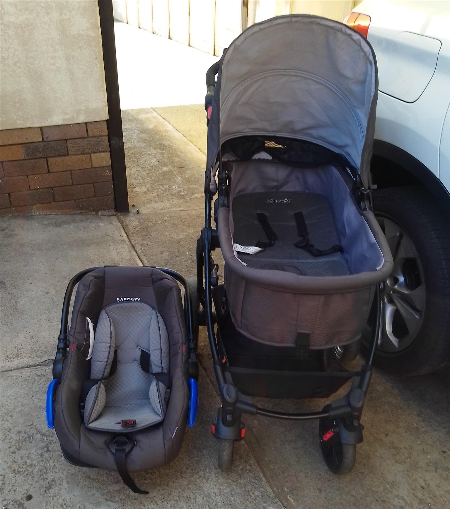 rear facing infant stroller