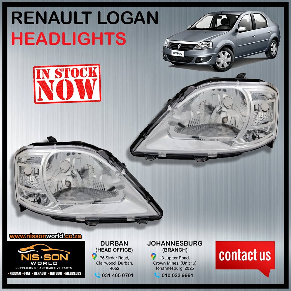 RENAULT LOGAN HEADLIGHTS - Private Seller RENAULT LOGAN HEADLIGHTS - Private Seller
