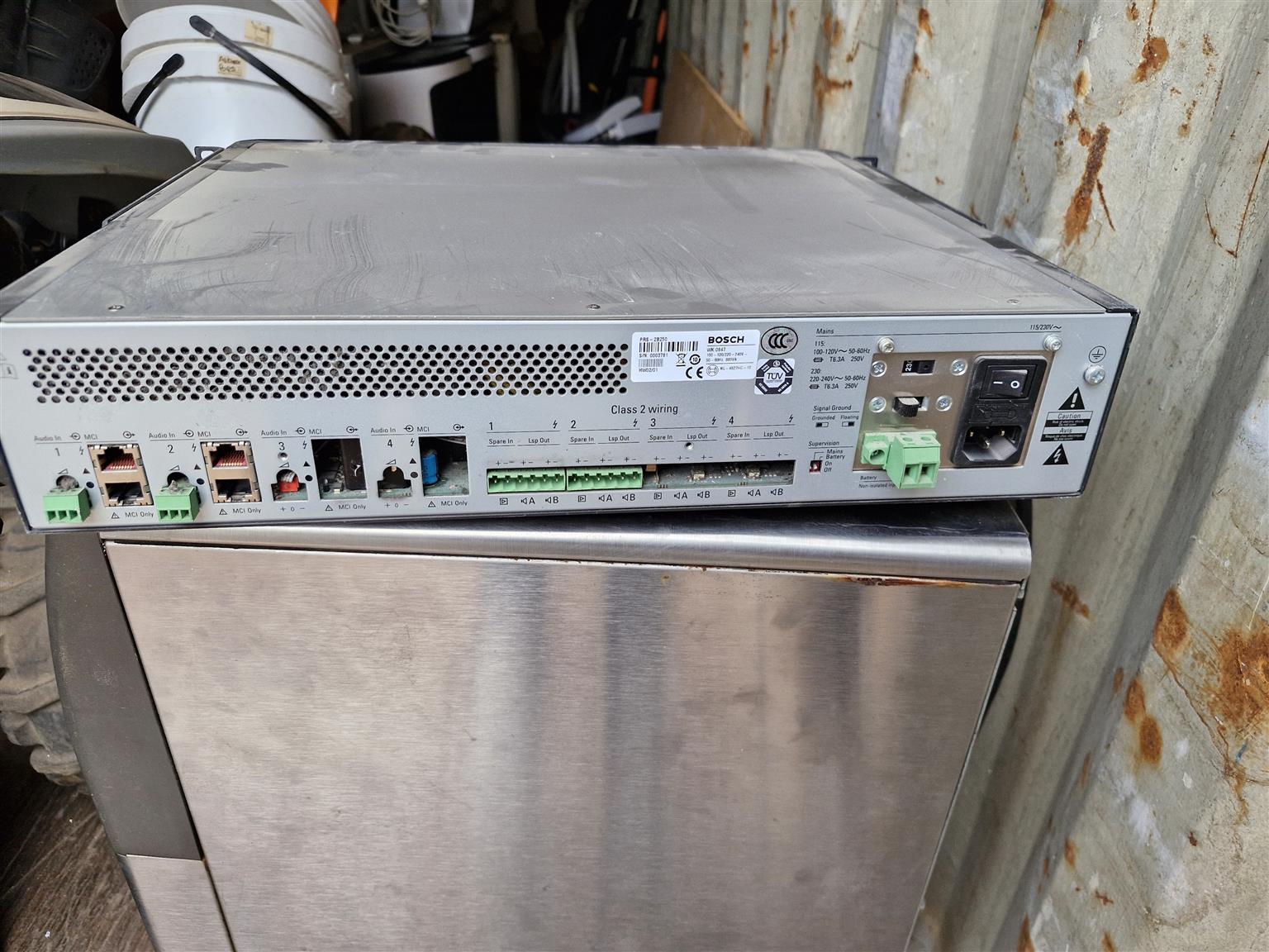 Bosch Public Address System