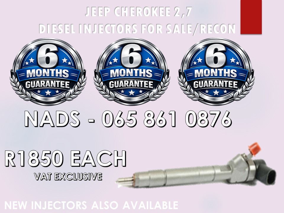 HIGH QUALITY DIESEL INJECTORS FOR SALE FOR JEEP CHEROKEE 2.7 - Private Seller HIGH QUALITY DIESEL INJECTORS FOR SALE FOR JEEP CHEROKEE 2.7 - Private Seller