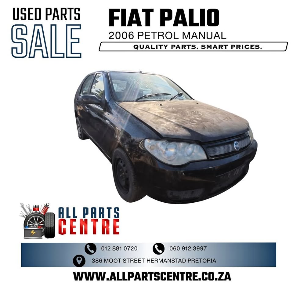 Stripping for spares – Fiat Palio 2006 petrol manual 178B - Private Seller Stripping for spares – Fiat Palio 2006 petrol manual 178B - Private Seller