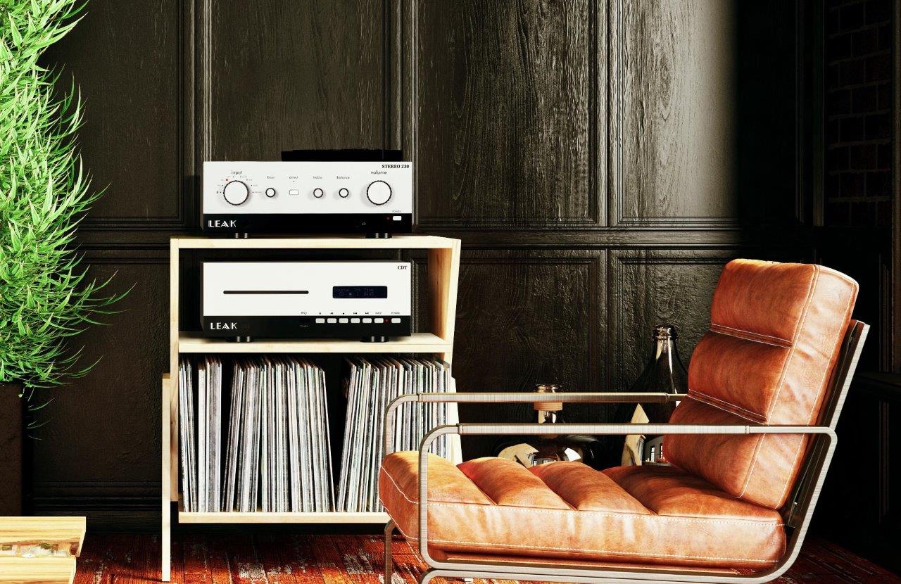 LEAK ST130 STEREO AMPLIFIER AND CDT TRANSPORT