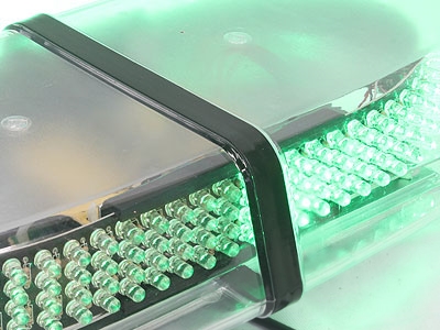 Universal Roofmount Emergency LED Strobelight (green) Universal Roofmount Emergency LED Strobelight (green)
