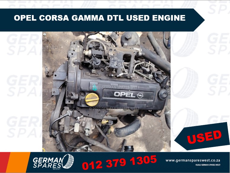 Opel Corsa Gamma DTL Used Engine - Private Seller Opel Corsa Gamma DTL Used Engine - Private Seller