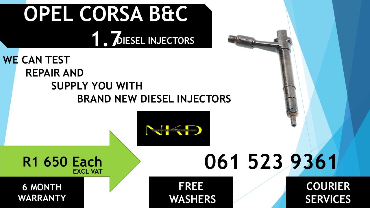 DIESEL INJECTORS FOR OPEL CORSA FOR SALE - Private Seller DIESEL INJECTORS FOR OPEL CORSA FOR SALE - Private Seller