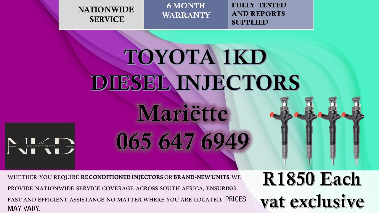 BEST DEALS ON TOYOTA 1KD D4D - Private Seller BEST DEALS ON TOYOTA 1KD D4D - Private Seller