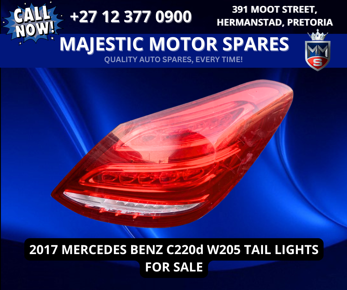 2017 Mercedes Benz C220d W205 Tail Lights for Sale - Private Seller 2017 Mercedes Benz C220d W205 Tail Lights for Sale - Private Seller
