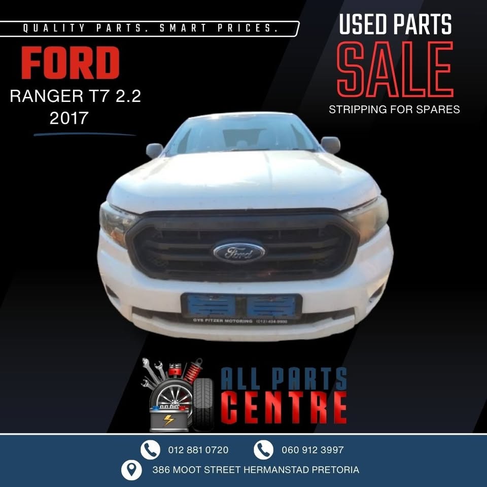 Ford Ranger T7 2.2 2017 QJ2L Diesel manual Stripping for spares - Private Seller Ford Ranger T7 2.2 2017 QJ2L Diesel manual Stripping for spares - Private Seller