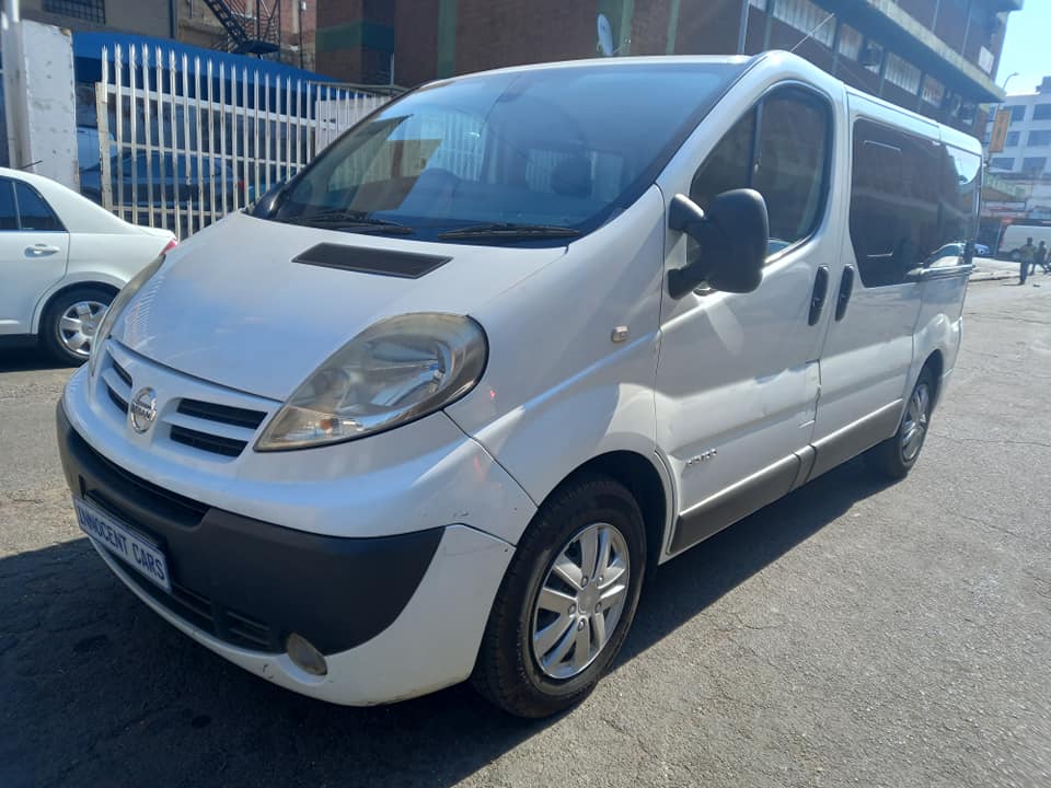 2008 NISSAN PRIMASTAR DCI 100 2.0 DIESEL, MANUAL, WHITE COLOR, MILEAGE