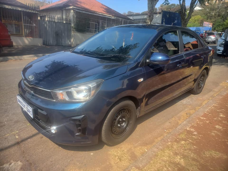 2021 KIA PEGAS SEDAN 1.4 PETROL, MANUAL, NAVY BLUE COLOR, MILEAGE 75000KMS