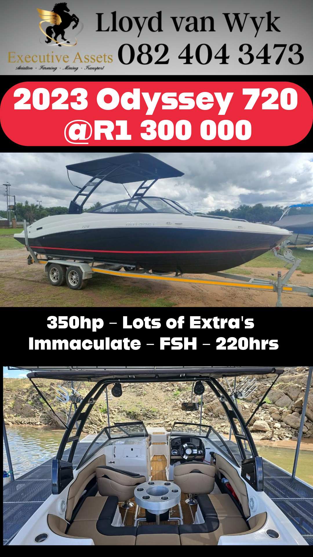 Odyssey 720 Boat 2024 model - Private Seller Odyssey 720 Boat 2024 model - Private Seller