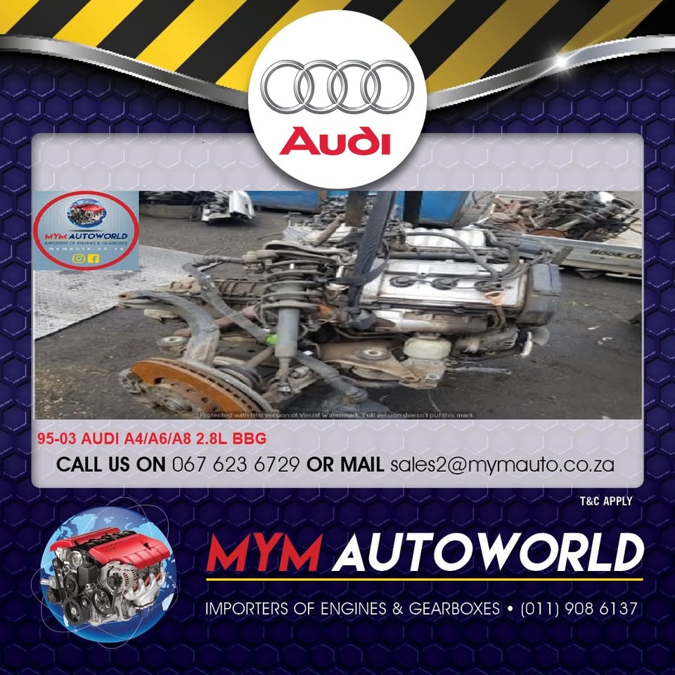 MYM AUTOWORLD IMPORTERS OF USED AUDI ENDINES AND GEARBOXES - Private Seller MYM AUTOWORLD IMPORTERS OF USED AUDI ENDINES AND GEARBOXES - Private Seller