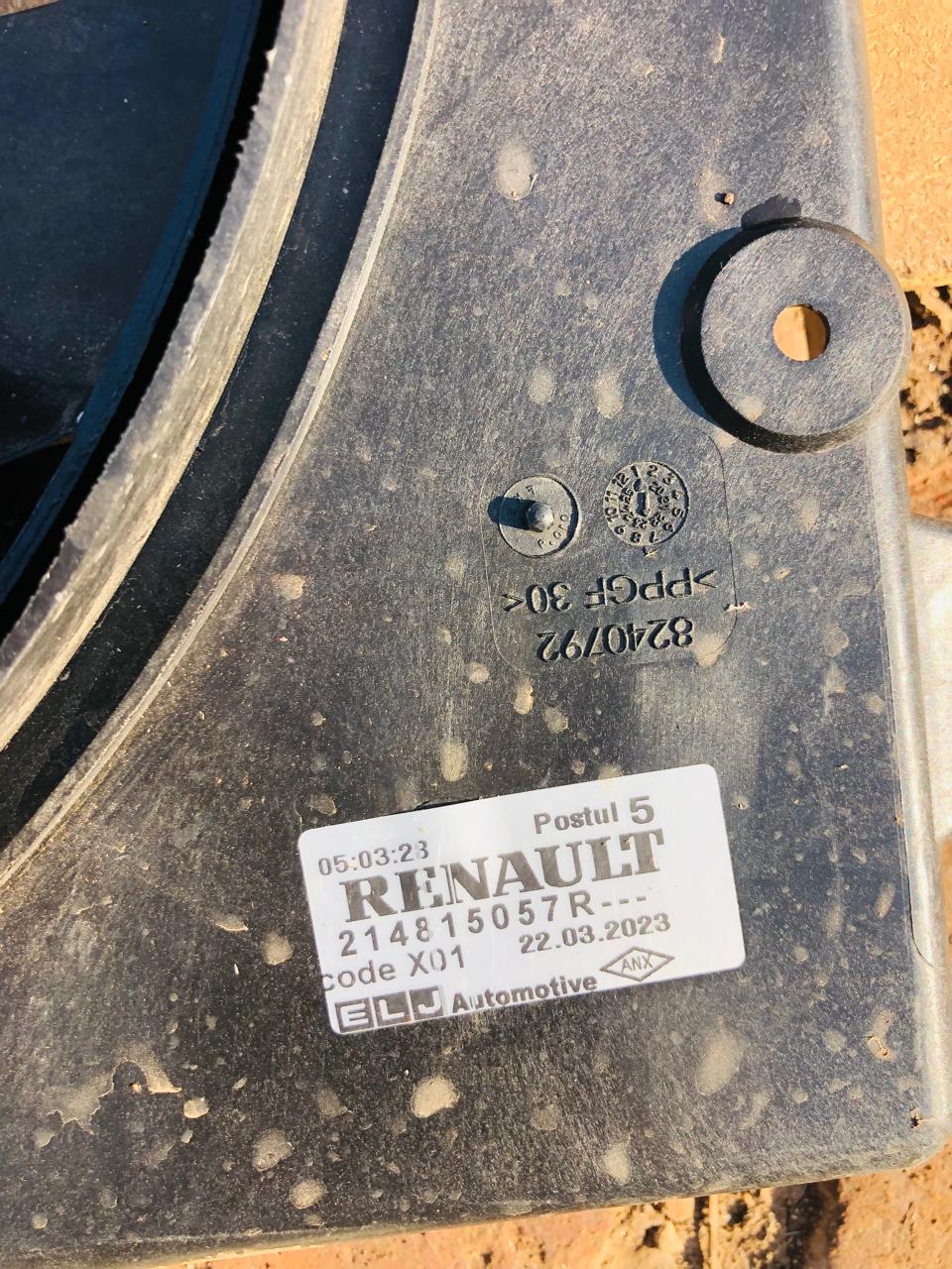 Renault Sandero and stepway radiator fan - Private Seller Renault Sandero and stepway radiator fan - Private Seller