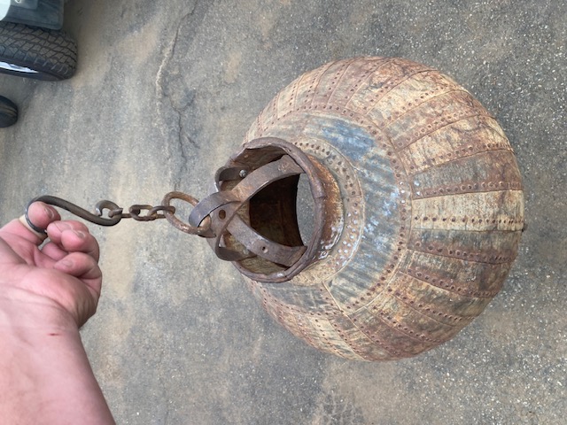 Lamp shade Industrial Antique from1800 steel