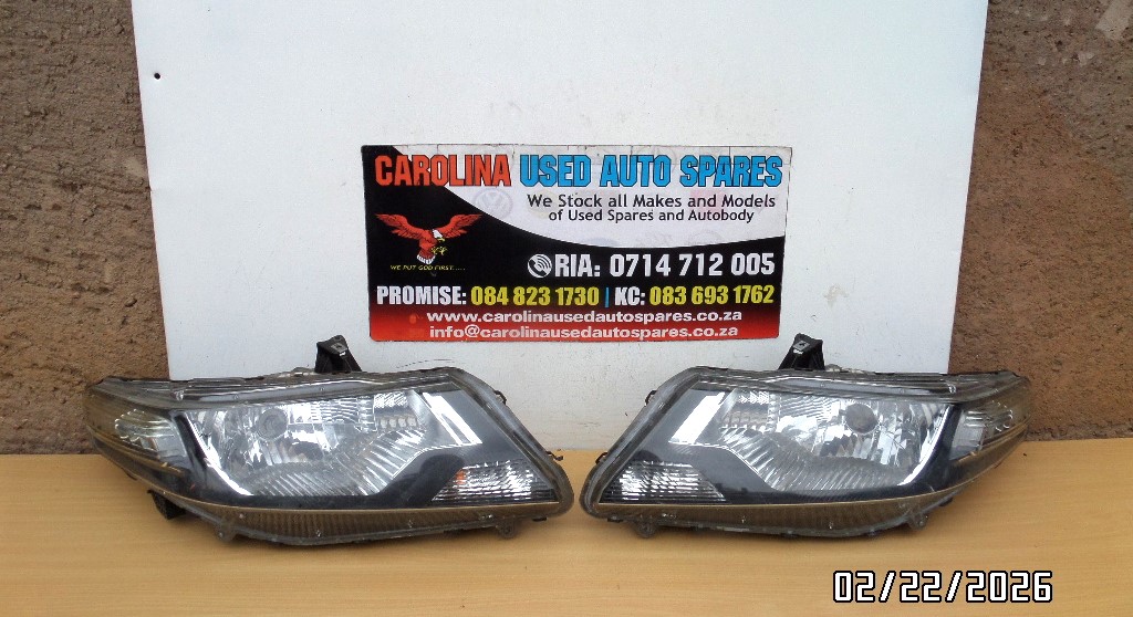 Honda Ballade left and right side standard headlights - Private Seller Honda Ballade left and right side standard headlights - Private Seller